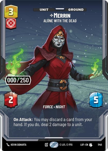 Merrin - Alone with the Dead (Serialized), Legends of the Force 1140
