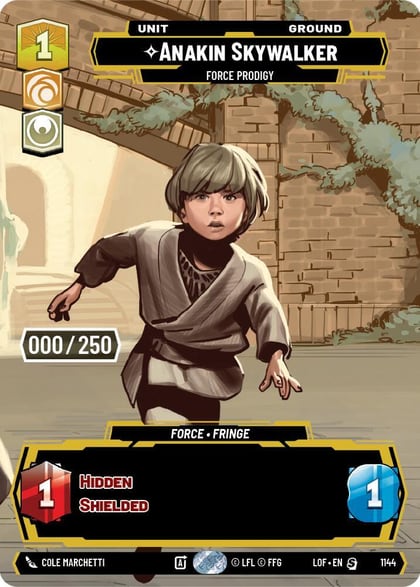 Anakin Skywalker - Force Prodigy (Serialized), Legends of the Force 1144