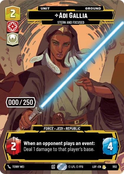 Adi Gallia - Stern and Focused (Serialized), Legends of the Force 1152