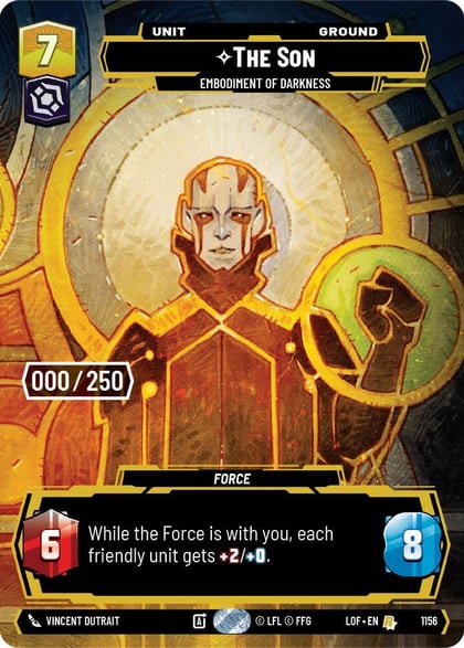 The Son - Embodiment of Darkness (Serialized), Legends of the Force 1156