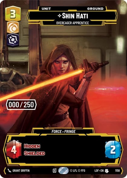 Shin Hati - Overeager Apprentice (Serialized), Legends of the Force 1158