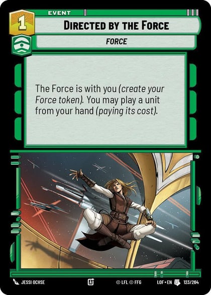 Directed by the Force, Legends of the Force 123/264