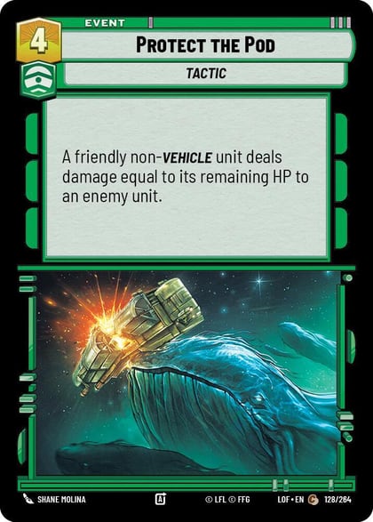 Protect the Pod, Legends of the Force 128/264