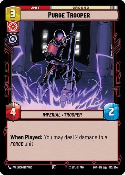 Purge Trooper, Legends of the Force 133/264
