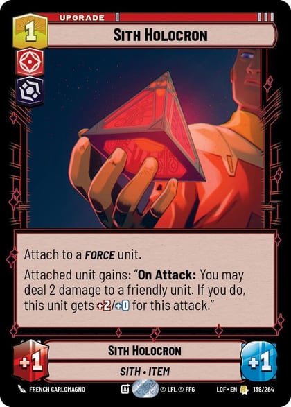 Sith Holocron, Legends of the Force 138/264