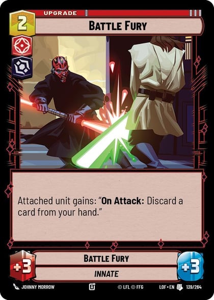 Battle Fury, Legends of the Force 139/264