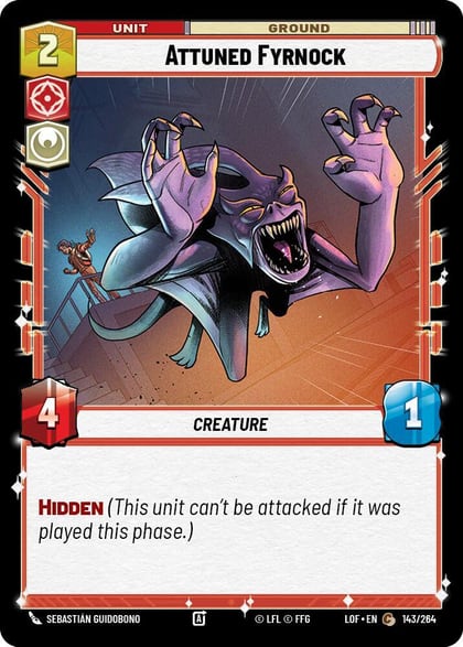 Attuned Fyrnock, Legends of the Force 143/264