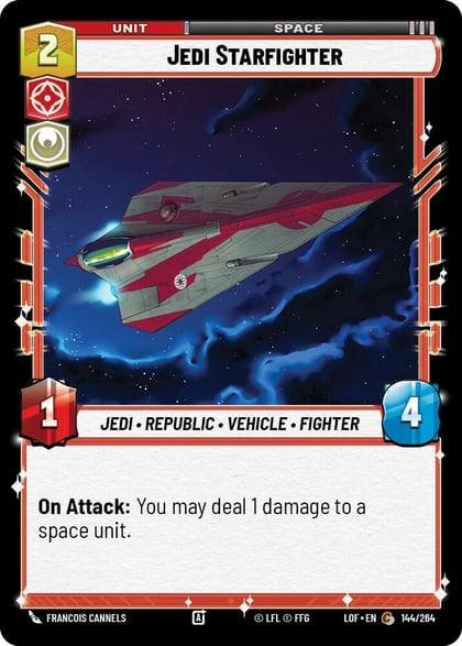Jedi Starfighter, Legends of the Force 144/264