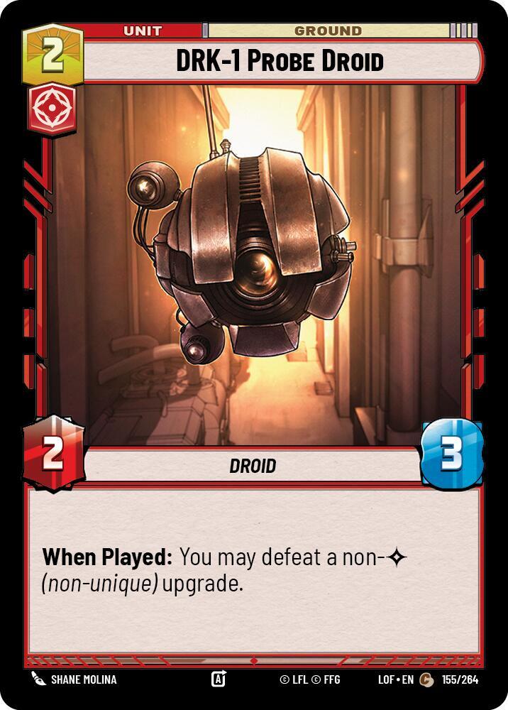 DRK-1 Probe Droid, Legends of the Force 155/264
