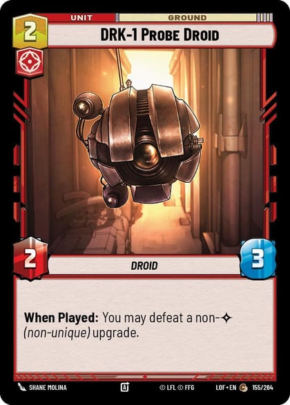DRK-1 Probe Droid, Legends of the Force 155/264