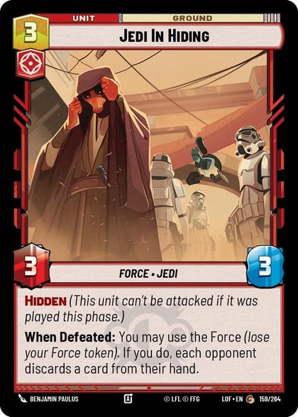 Jedi In Hiding, Legends of the Force 159/264