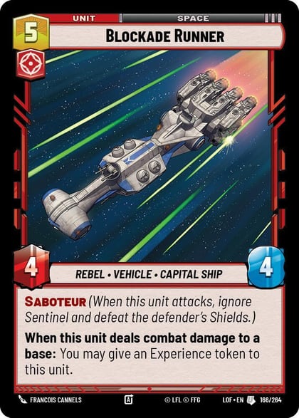 Blockade Runner, Legends of the Force 166/264