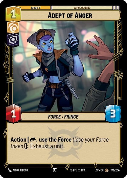 Adept of Anger, Legends of the Force 178/264