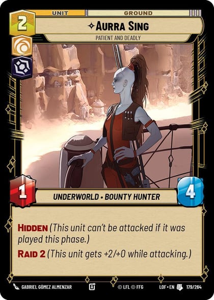 Aurra Sing - Patient and Deadly, Legends of the Force 179/264
