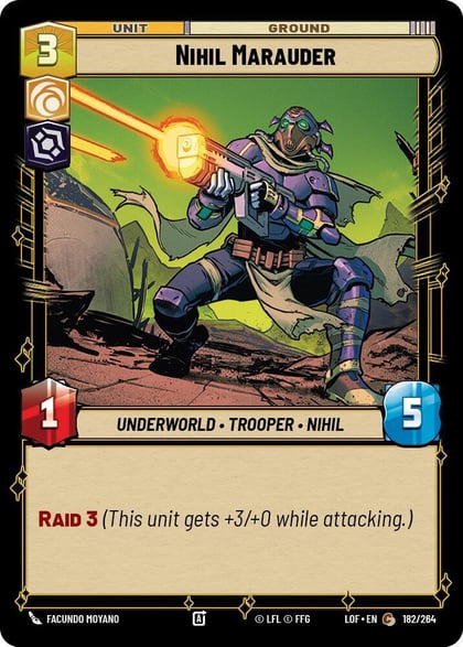 Nihil Marauder, Legends of the Force 182/264