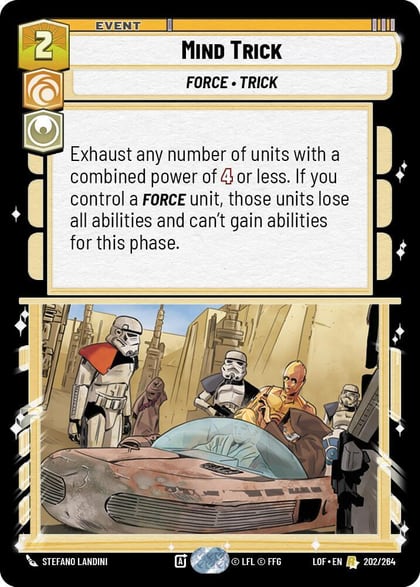Mind Trick, Legends of the Force 202/264