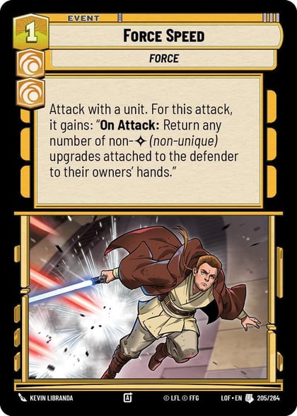 Force Speed, Legends of the Force 205/264