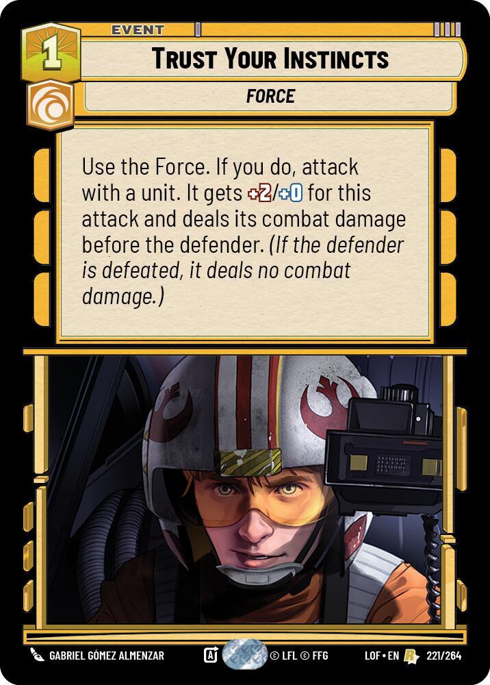 Trust Your Instincts, Legends of the Force 221/264