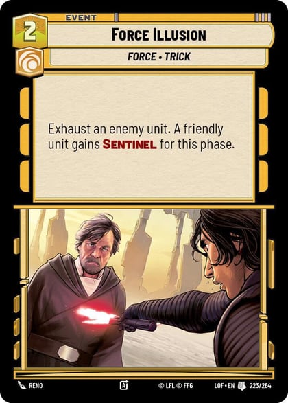 Force Illusion, Legends of the Force 223/264