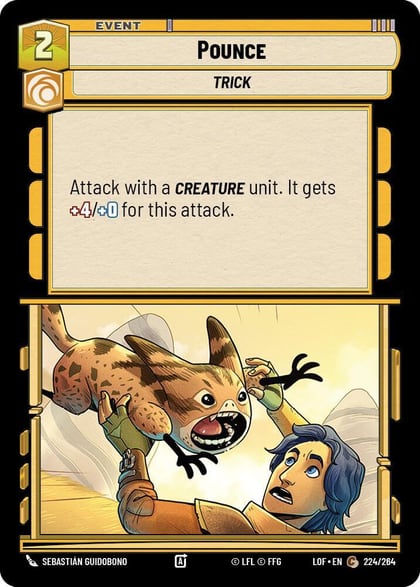 Pounce, Legends of the Force 224/264