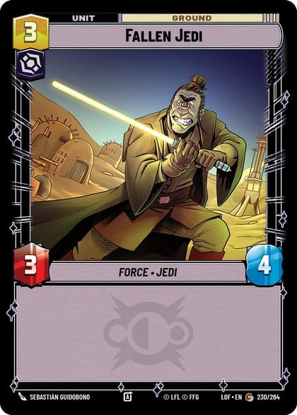 Fallen Jedi, Legends of the Force 230/264