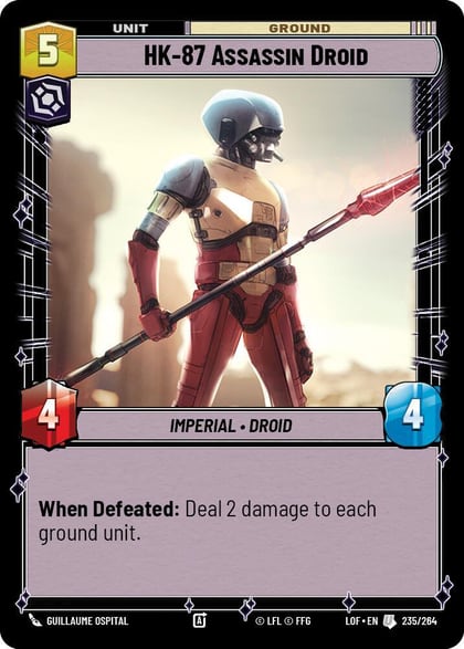 HK-87 Assassin Droid, Legends of the Force 235/264