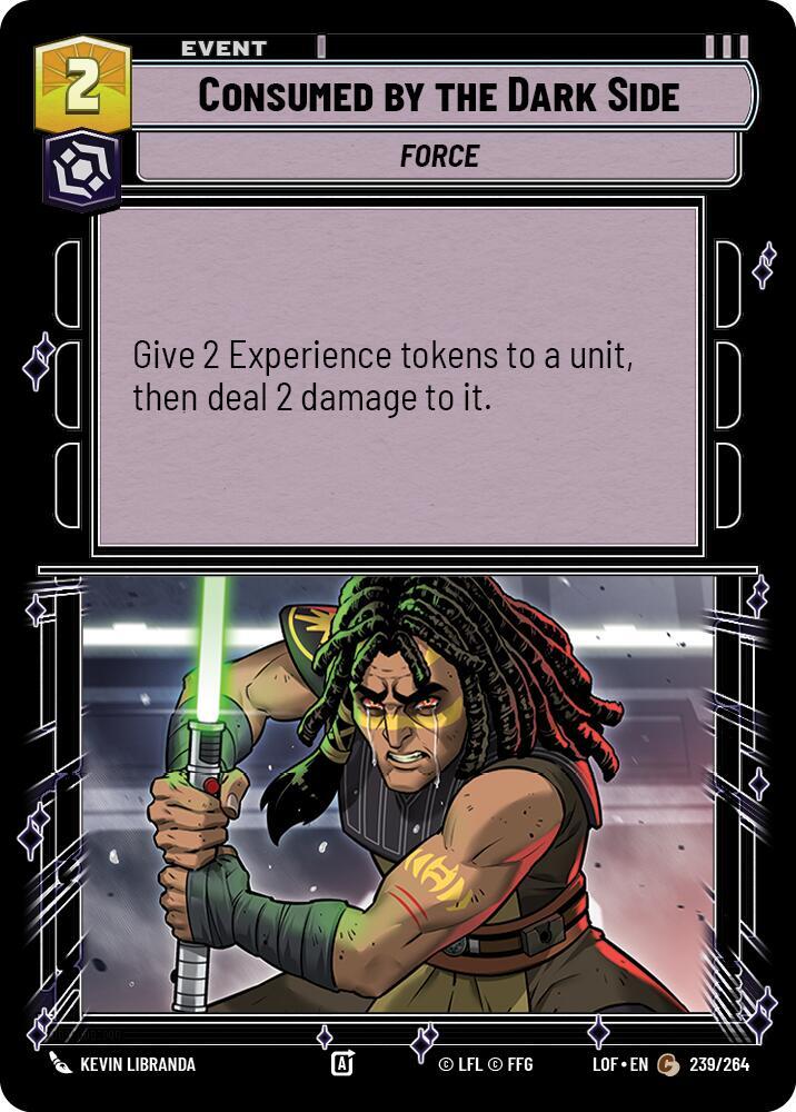 Consumed by the Dark Side, Legends of the Force 239/264