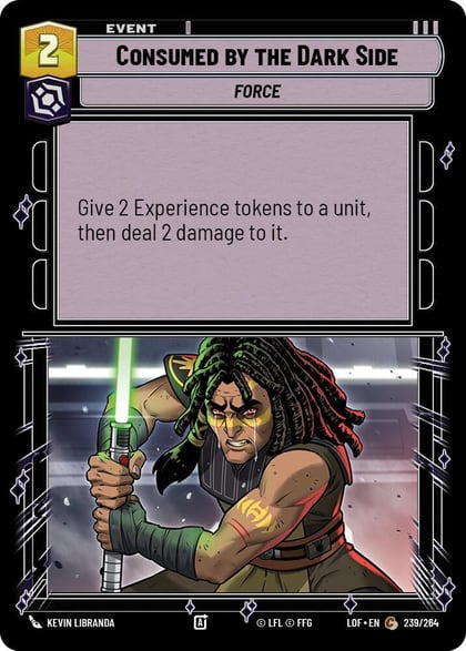 Consumed by the Dark Side, Legends of the Force 239/264