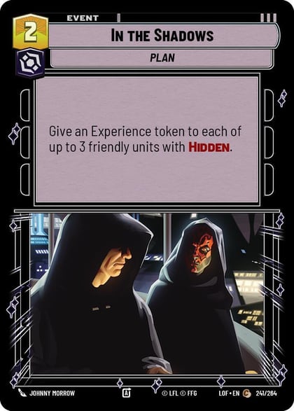 In the Shadows, Legends of the Force 241/264