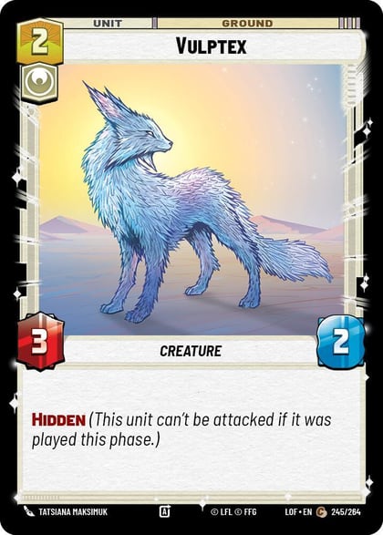 Vulptex, Legends of the Force 245/264