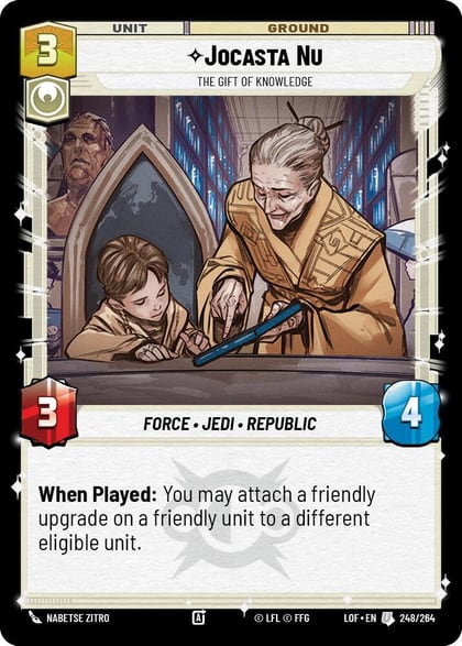 Jocasta Nu - The Gift of Knowledge, Legends of the Force 248/264