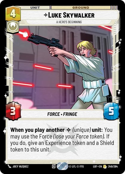 Luke Skywalker - A Hero's Beginning, Legends of the Force 249/264