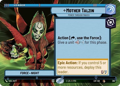 Mother Talzin - Power Through Magick (Hyperspace), Legends of the Force 266