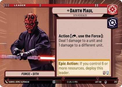 Darth Maul - Sith Revealed (Hyperspace), Legends of the Force 273