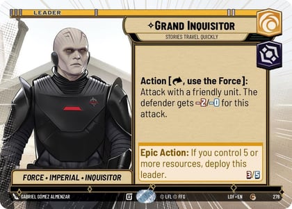 Grand Inquisitor - Stories Travel Quickly (Hyperspace), Legends of the Force 278