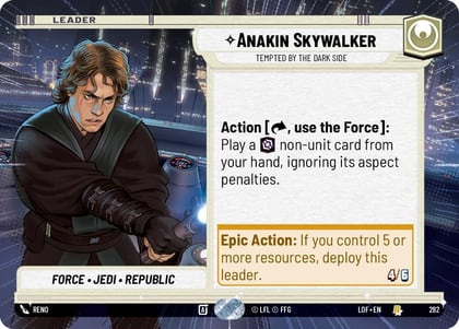 Anakin Skywalker - Tempted by the Dark Side (Hyperspace), Legends of the Force 282