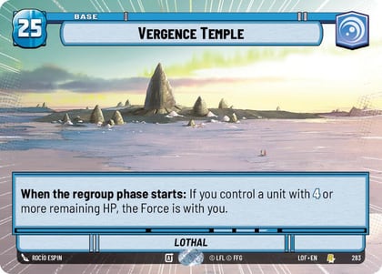 Vergence Temple (Hyperspace), Legends of the Force 283
