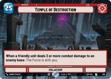 Temple of Destruction (Hyperspace), Legends of the Force 289