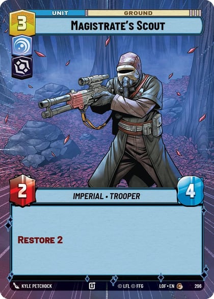 Magistrate's Scout (Hyperspace), Legends of the Force 296