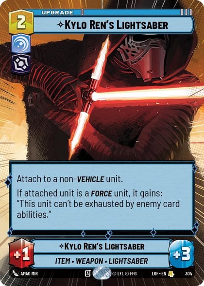 Kylo Ren's Lightsaber (Hyperspace), Legends of the Force 304