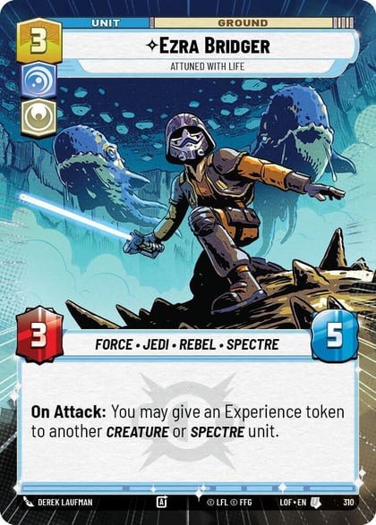 Ezra Bridger - Attuned With Life (Hyperspace), Legends of the Force 310