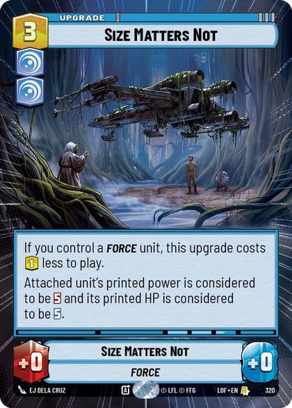 Size Matters Not (Hyperspace), Legends of the Force 320