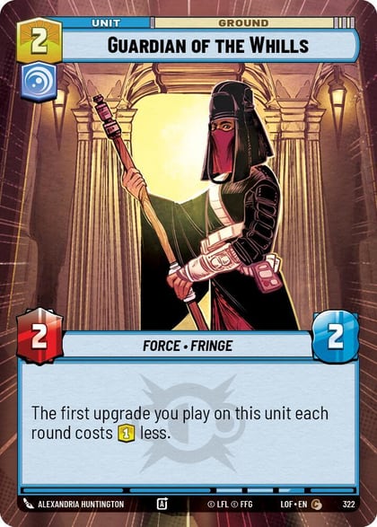Guardian of the Whills (Hyperspace), Legends of the Force 322