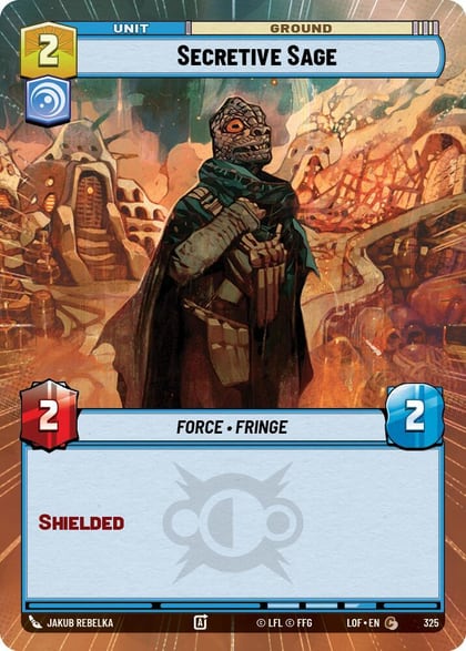 Secretive Sage (Hyperspace), Legends of the Force 325