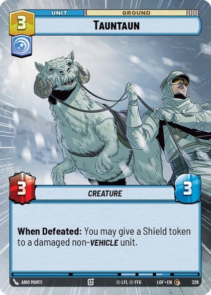 Tauntaun (Hyperspace), Legends of the Force 328