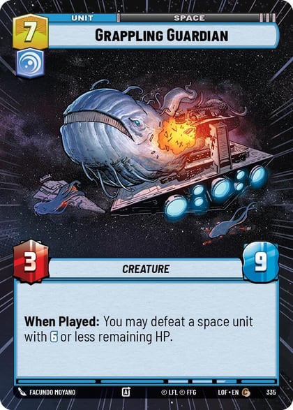 Grappling Guardian (Hyperspace), Legends of the Force 335