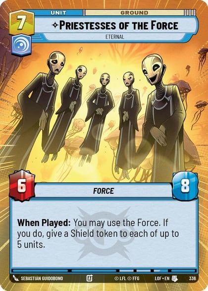 Priestesses of the Force - Eternal (Hyperspace), Legends of the Force 336