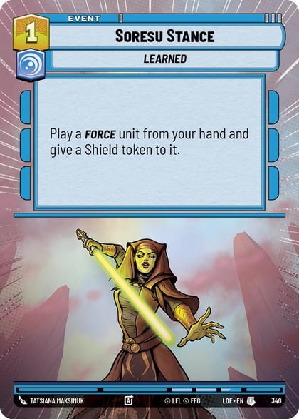 Soresu Stance (Hyperspace), Legends of the Force 340