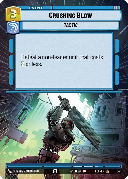 Crushing Blow (Hyperspace), Legends of the Force 341