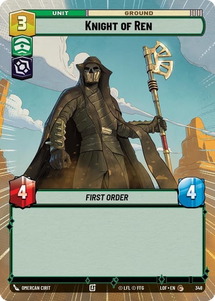 Knight of Ren (Hyperspace), Legends of the Force 348